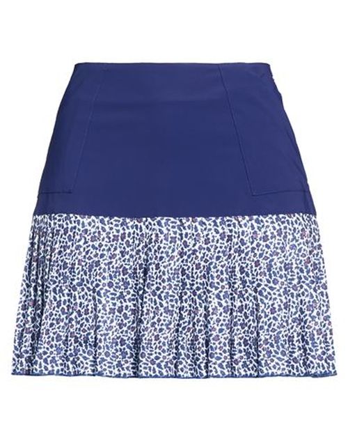Woman Mini skirt Blue Size 4 Polyamide, Elastane