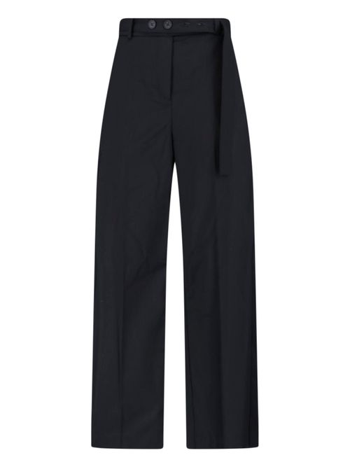 Womens 100% Virgin Wool Tailored Trousers