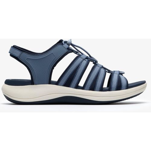 Clarks Womens Mira Mabel Navy Sandals - Blue
