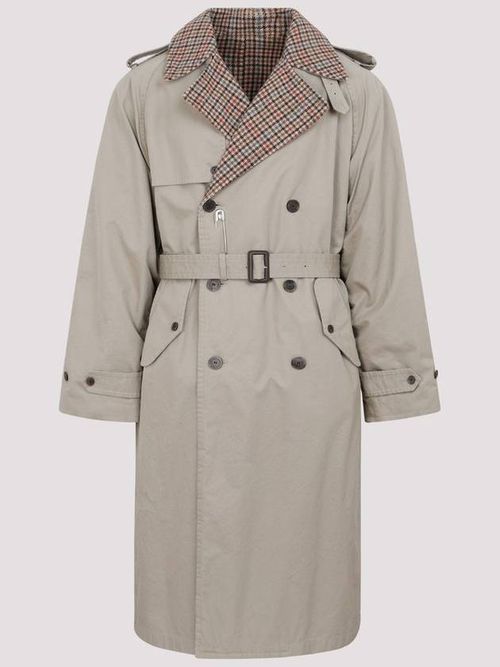 Reversible trench coat - Neutrals