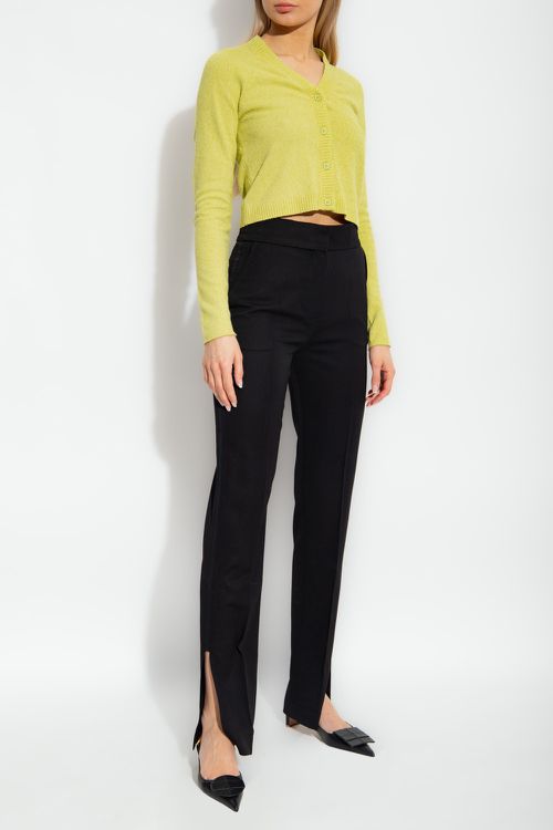 ‘Tibau’ Pleat-front Trousers, Women's, Black