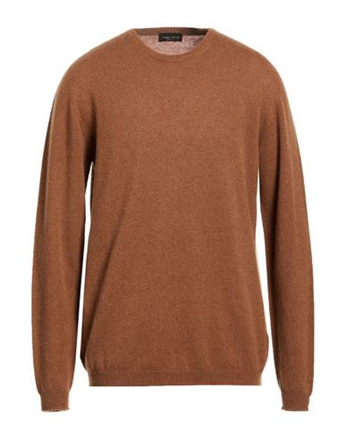 Man Sweater Brown Size 38 Cashmere
