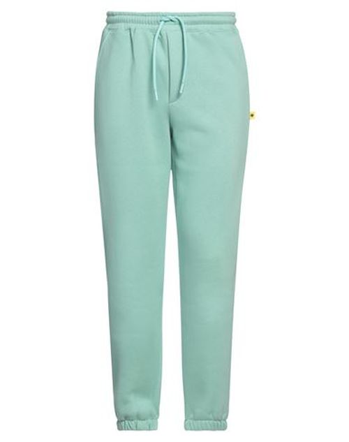 Man Pants Light green Size XL Cotton, Polyester
