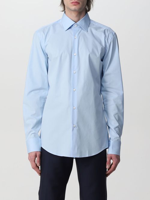 Shirt Men colour Sky Blue