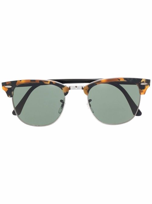 'Clubmaster' sunglasses - Brown