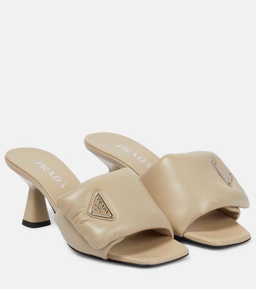 Prada Padded leather sandals
