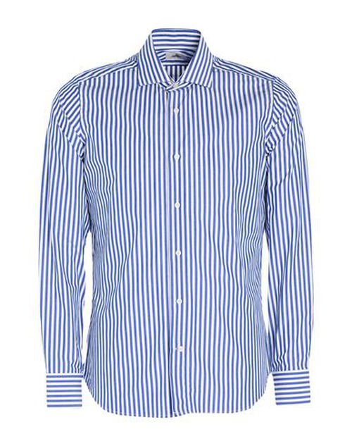 Man Shirt Navy Size 15 ½ Cotton
