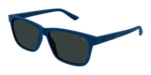 Puma PU0467S 003 Men's Sunglasses Blue Size 57