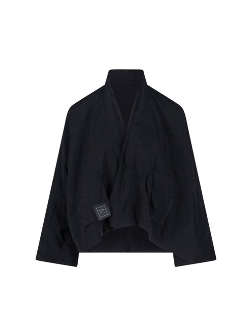 Black No-Rain Waterproof High Collar Jacket