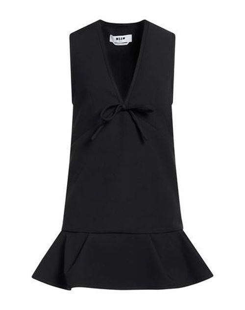 Woman Mini dress Black Size 2 Polyester, Elastane