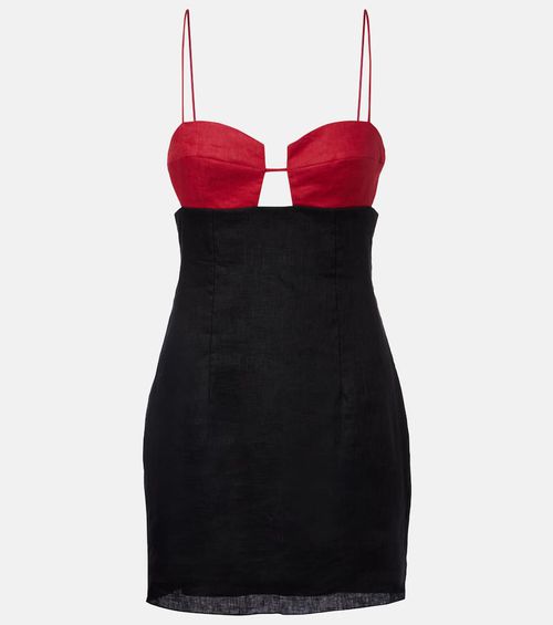 Soline linen minidress