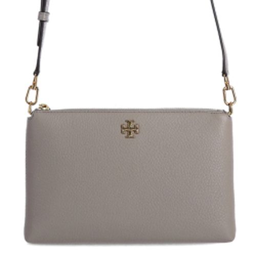 Kira Clutch In Grey Leather