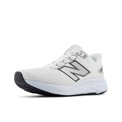 New Balance Men's 460 V4 Running Shoe, Black/Castlerock, 