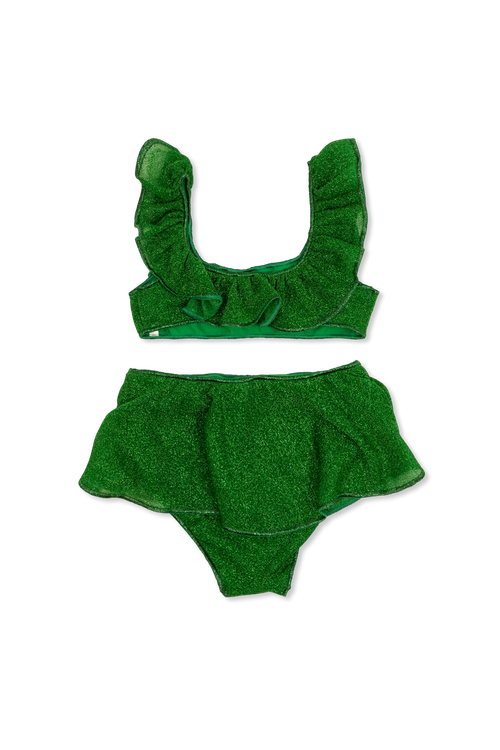 Two-piece Swimsuit, Unisex, Green
