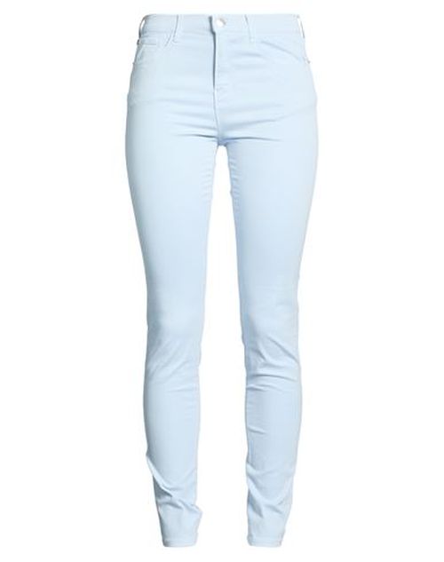 Woman Pants Sky blue Size 26 Cotton, Viscose, Elastane