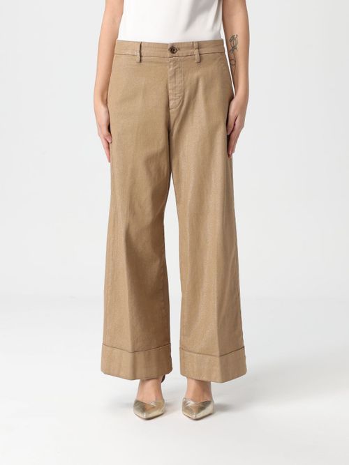 Pants Woman color Beige