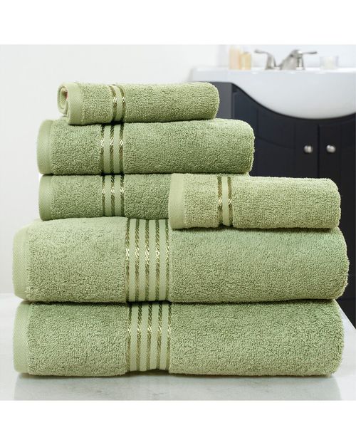 6Pc Cotton Towel Set
