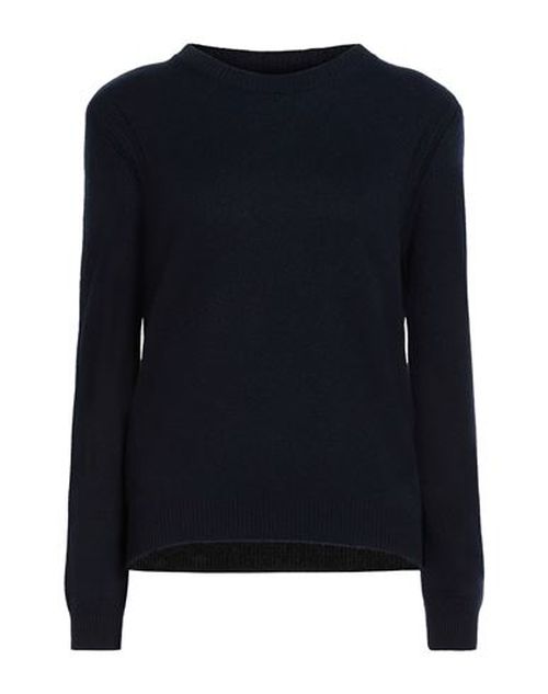 Woman Sweater Midnight blue Size L Cashmere