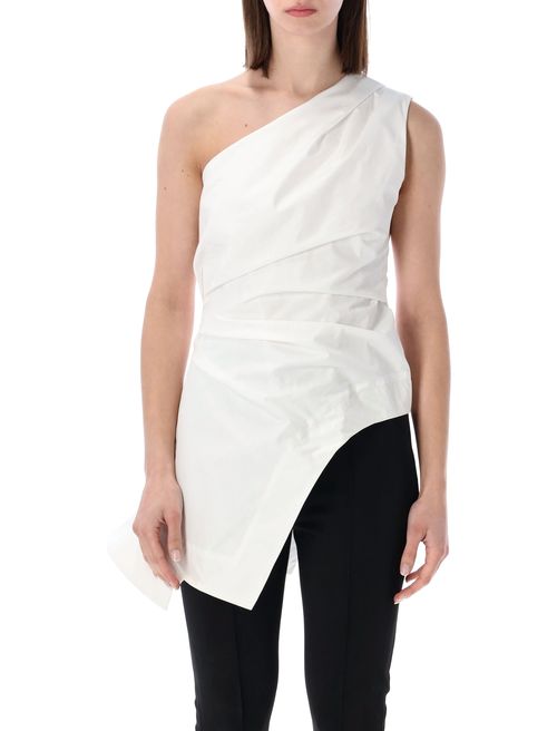 Sculptural Cotton Top