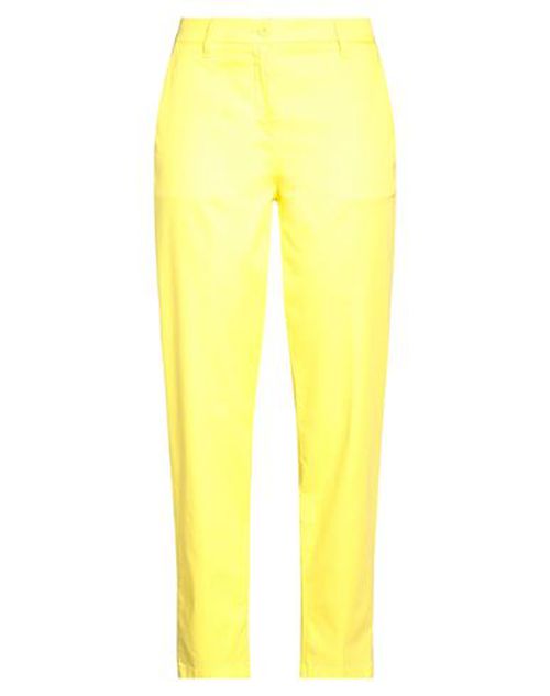 Jacob Cohёn Woman Pants Yellow Size 2 Cotton, Elastane, Polyester