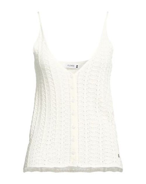 Woman Top Off white Size ONESIZE Cotton, Acrylic