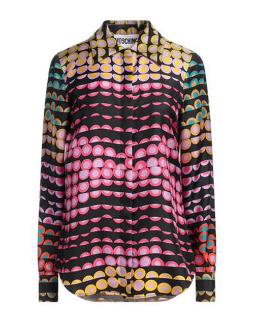 Couture Woman Shirt Black Size 10 Silk