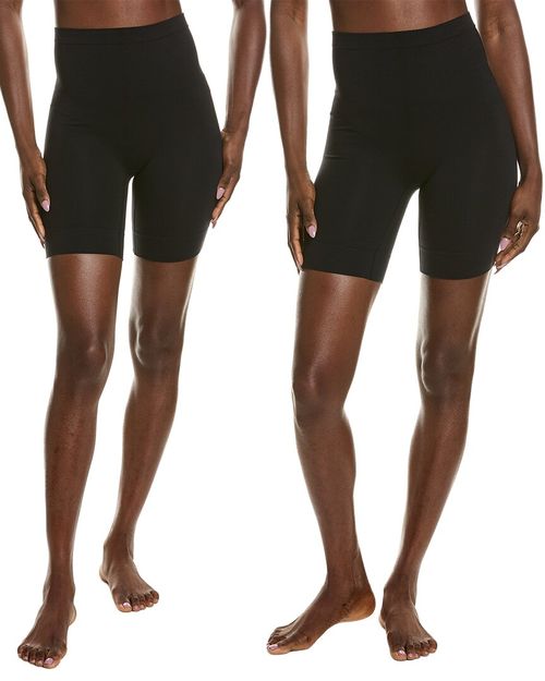 Set Of 2 Rosie Shapewear Slip Short