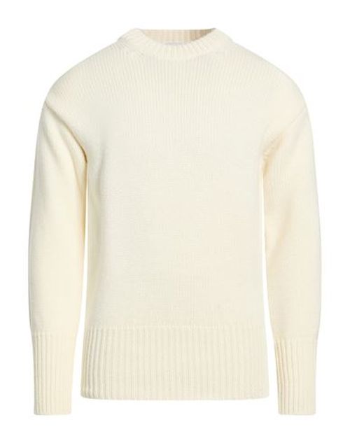 Man Sweater Ivory Size 40 Wool