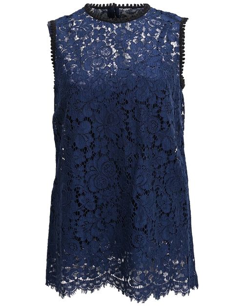 Lace Sleeveless Blouse (Authentic Pre-Loved)