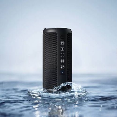 Ortizan Portable Lautsprecher, Wireless-Lautsprecher Mit 24W Loud Stereo Sound, Deep Bass, IPX7 Waterproof Wireless Speaker With Wireless 5.3, RGB Lig