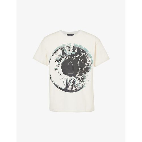 Mens Ivory Eye Graphic-print Cotton-jersey T-shirt