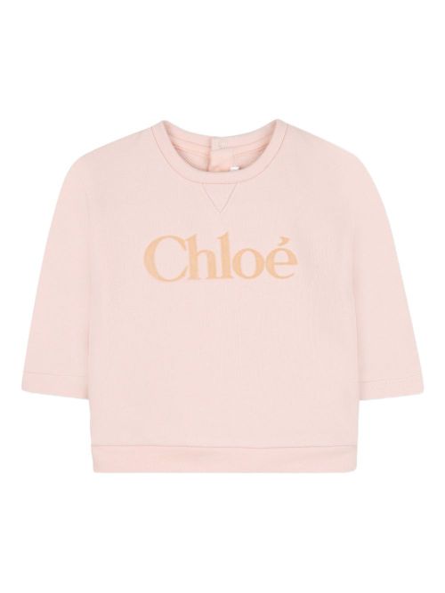 Chloé Logo Sweatshirt for Girls