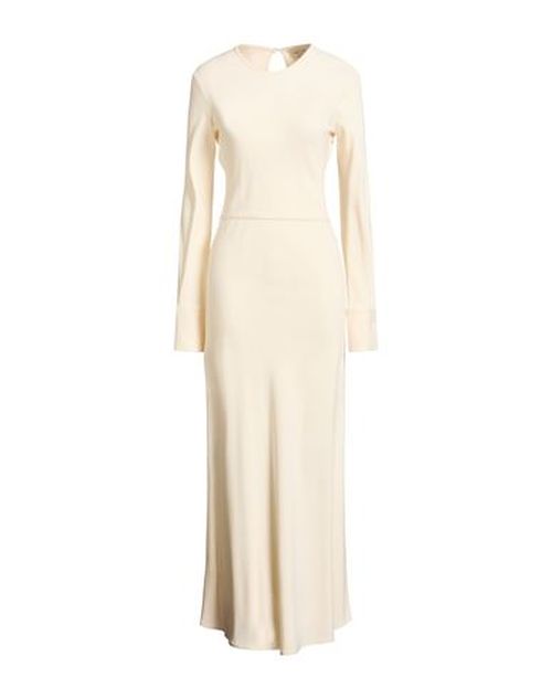Forte_forte Woman Maxi dress Cream Size 1 Viscose, Elastane