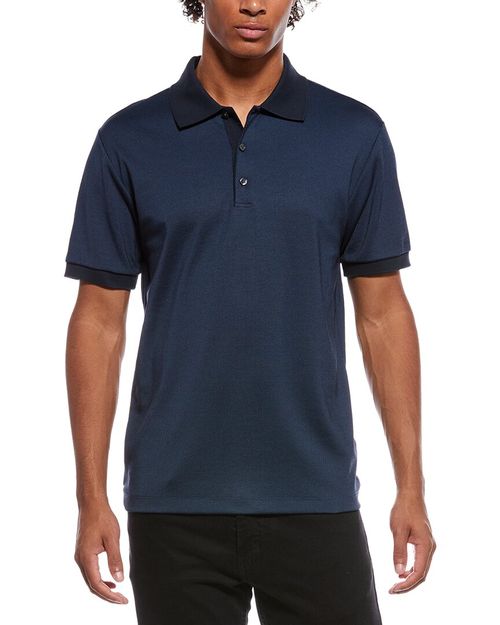Geo Modern Jacquard Polo Shirt