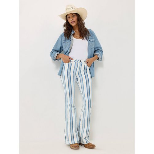 Women's Retro® Striped Bailey High Rise Flare Jean in Gabby