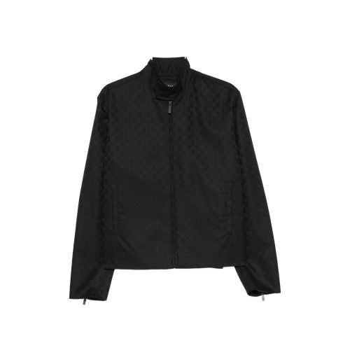 GG-pattern Zip-up Jacket