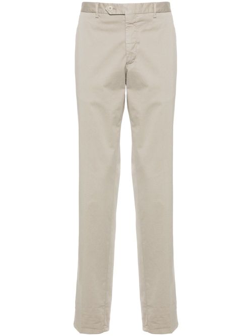 Pressed-crease trousers - Neutrals