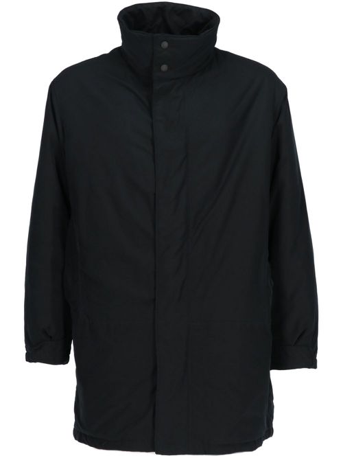 1990s parka coat - Blue