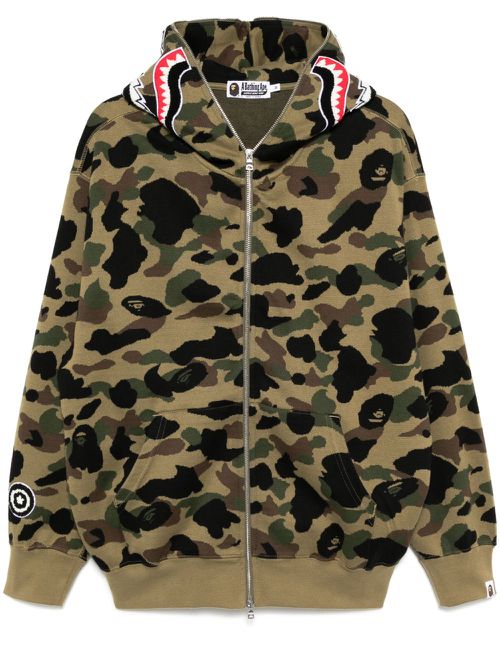 A Bathing Ape | 1ST カモフラージュ パーカー - グリーン | Realry