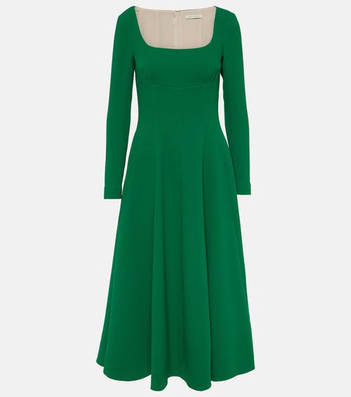 Kylee crêpe midi dress