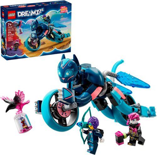 DREAMZzz Zoey’s Cat Motorcycle Bike Toy 71479