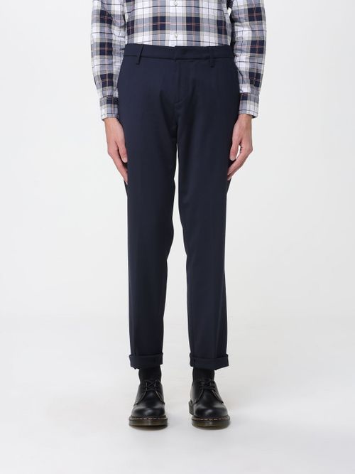 Pants Men color Blue