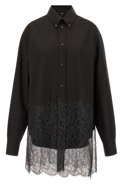 Wool And Lace Shirt