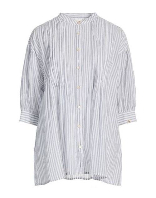 Woman Shirt Light grey Size S Cotton