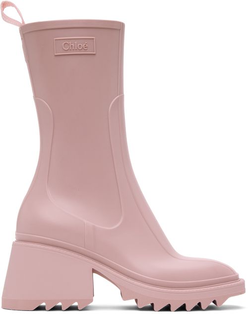 Pink betty boots