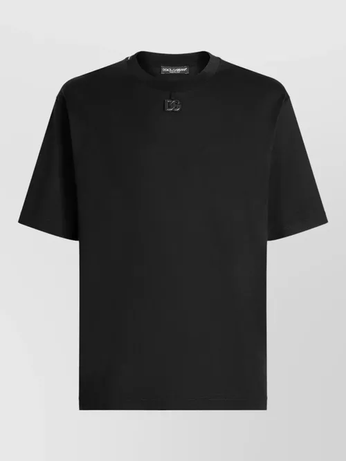 Dolce&Gabbana - round neck short sleeve fitted t-shirt