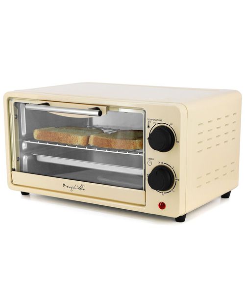 9qt Cream Electric Counter Top Toaster Oven