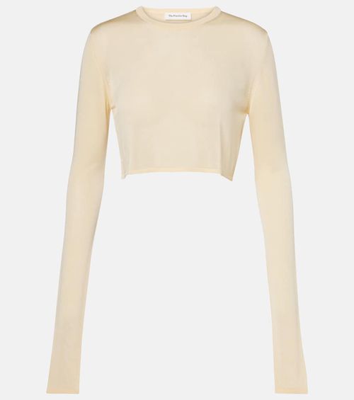 Kazel knitted cropped top