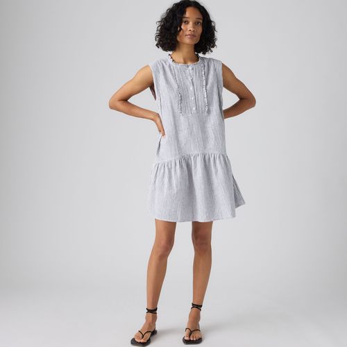 Solara Sleeveless Linen Mini Dress