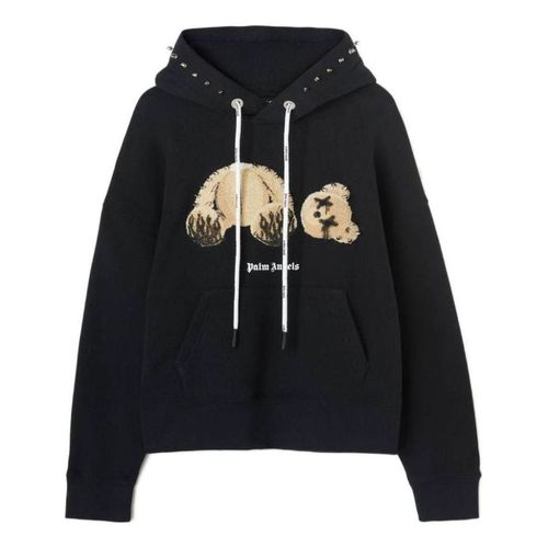 FW22 Punk Bear Hoodie 'Black Brown'